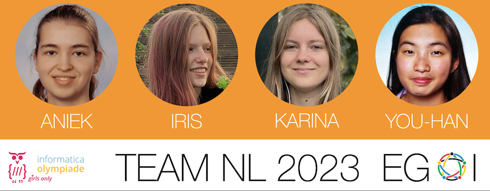 Het 2023 EGOI-NL team