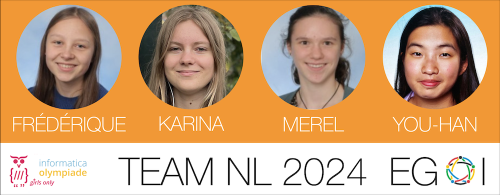 Het 2024 EGOI-NL team